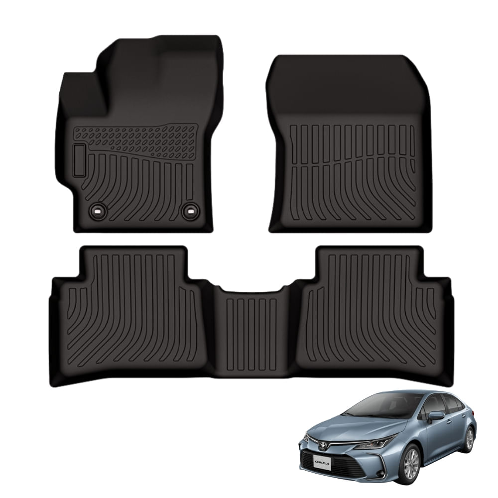 Piso de Auto 5D en Para TOYOTA COROLLA 2020-2023 -Protección Total para el Interior del Vehículo