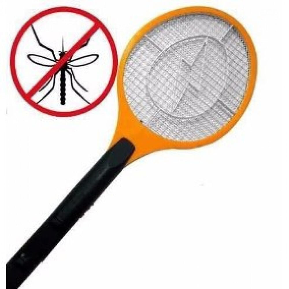 Raqueta Electrica a pilas Mata Zancudos, Moscas, Mosquitos