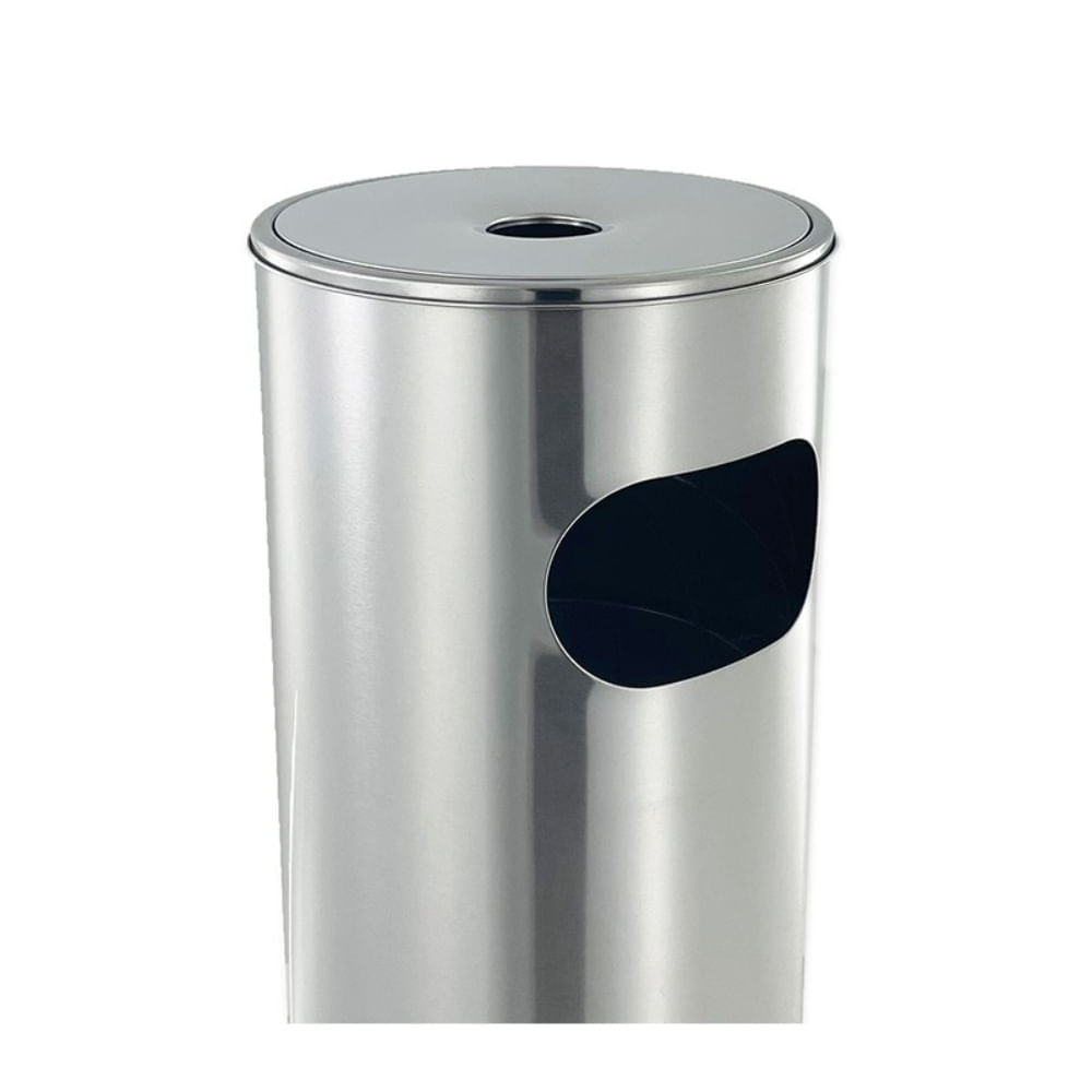 Papelera de Acero Inoxidable CIGAR 30L con Pedal 984223001