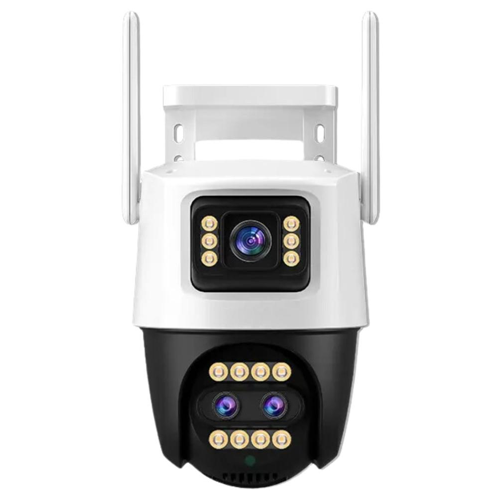 Cámara de Seguridad para Exterior Wifi Doble Lente 360° Full HD SANCI SC-CA1025