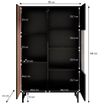 Vitrina-Moderna-TU-MESITA-Santiago-color-Negro-Marron-2-puertas