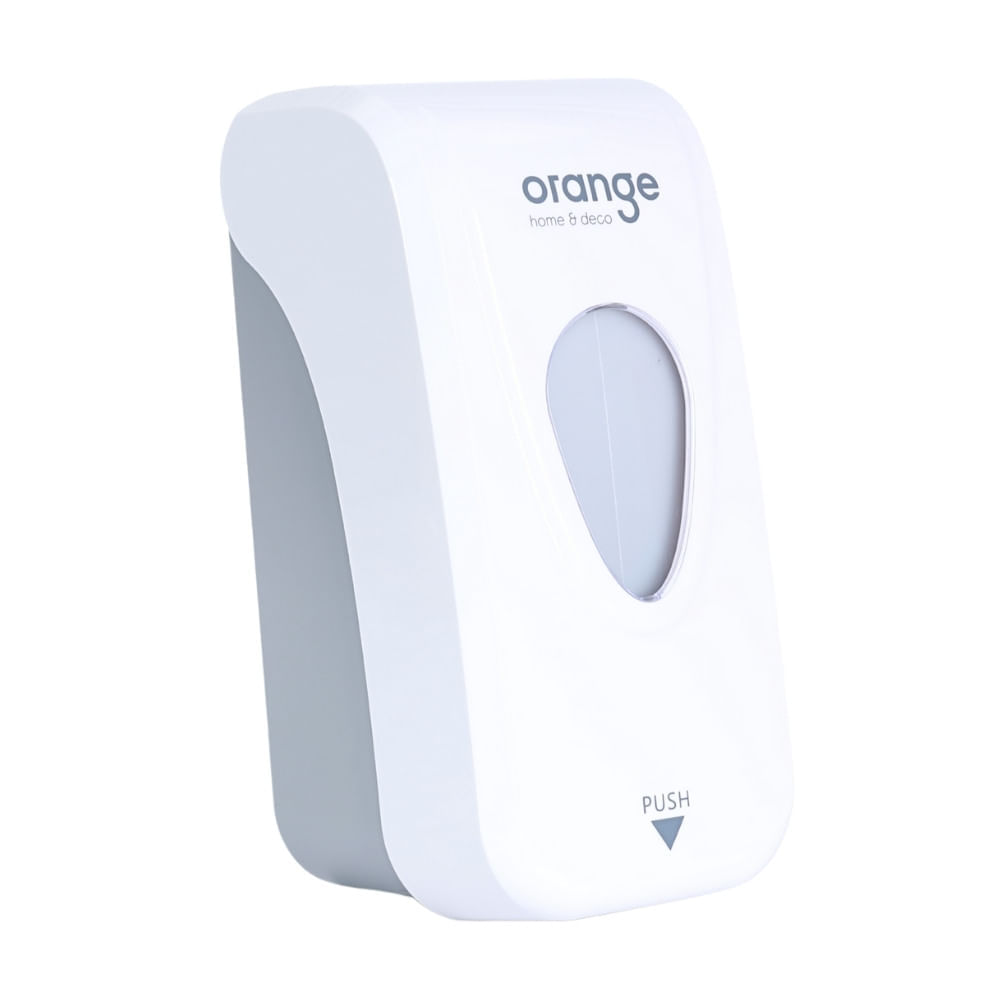 Dispensador de Jabón Líquido Orange 1 litro PVC Blanco