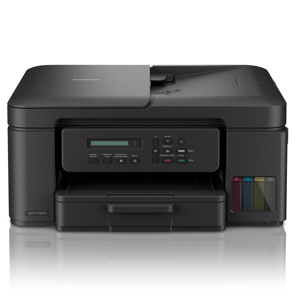 Impresora Brother Multifuncional DCPT730DW ADF Black