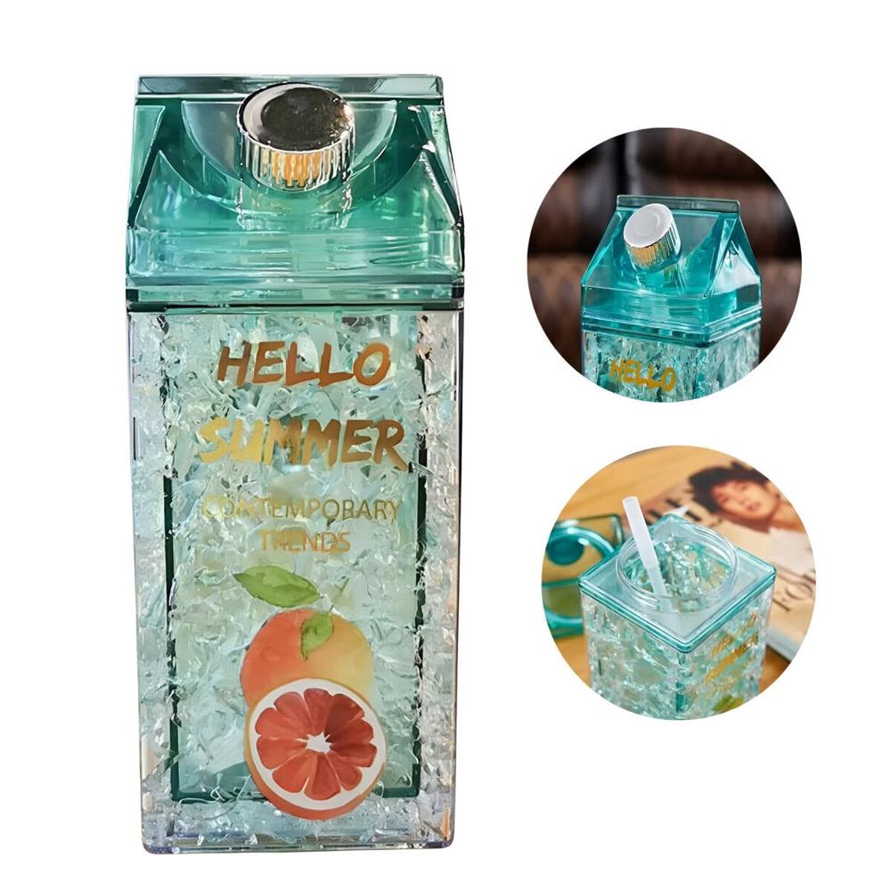 Tomatodo Con Gel Para Enfriar Tus Bebidas De 400 ml Verde  709VR08