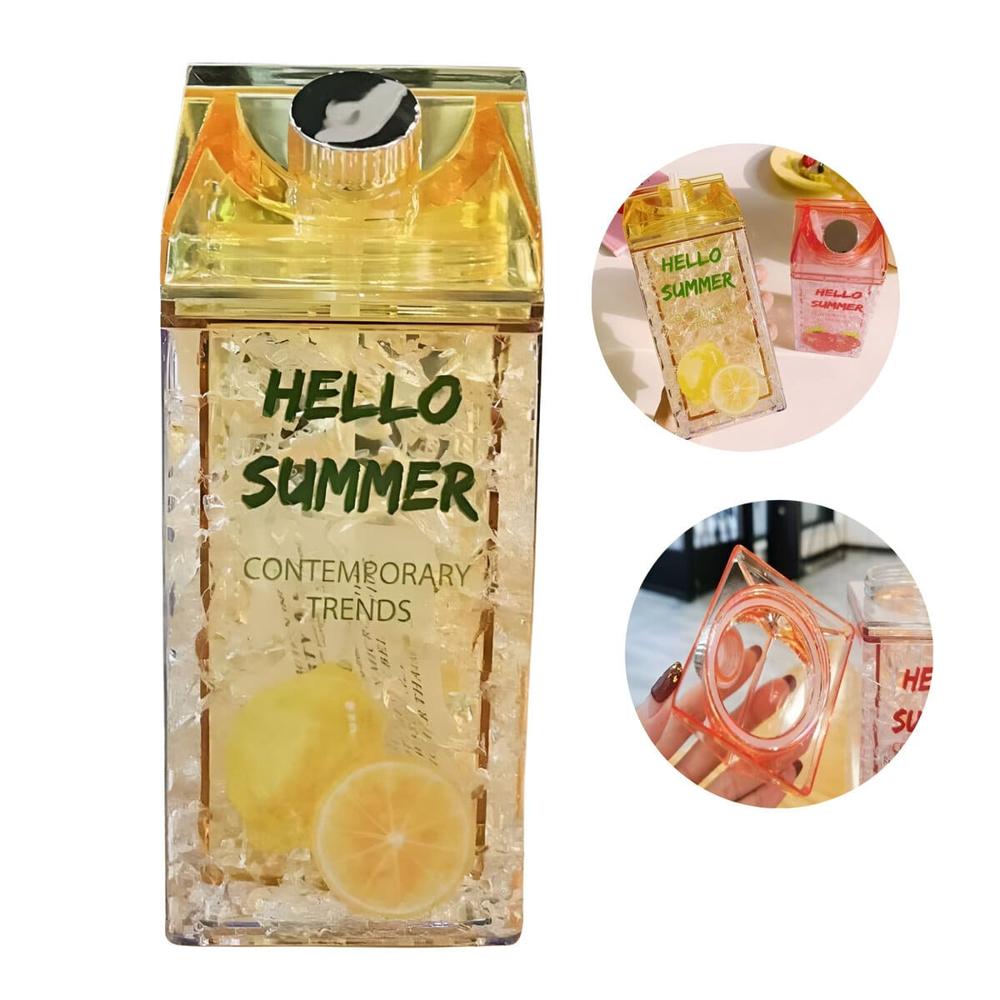 Tomatodo Con Gel Para Enfriar Tus Bebidas De 400 ml Amarillo 708AM08