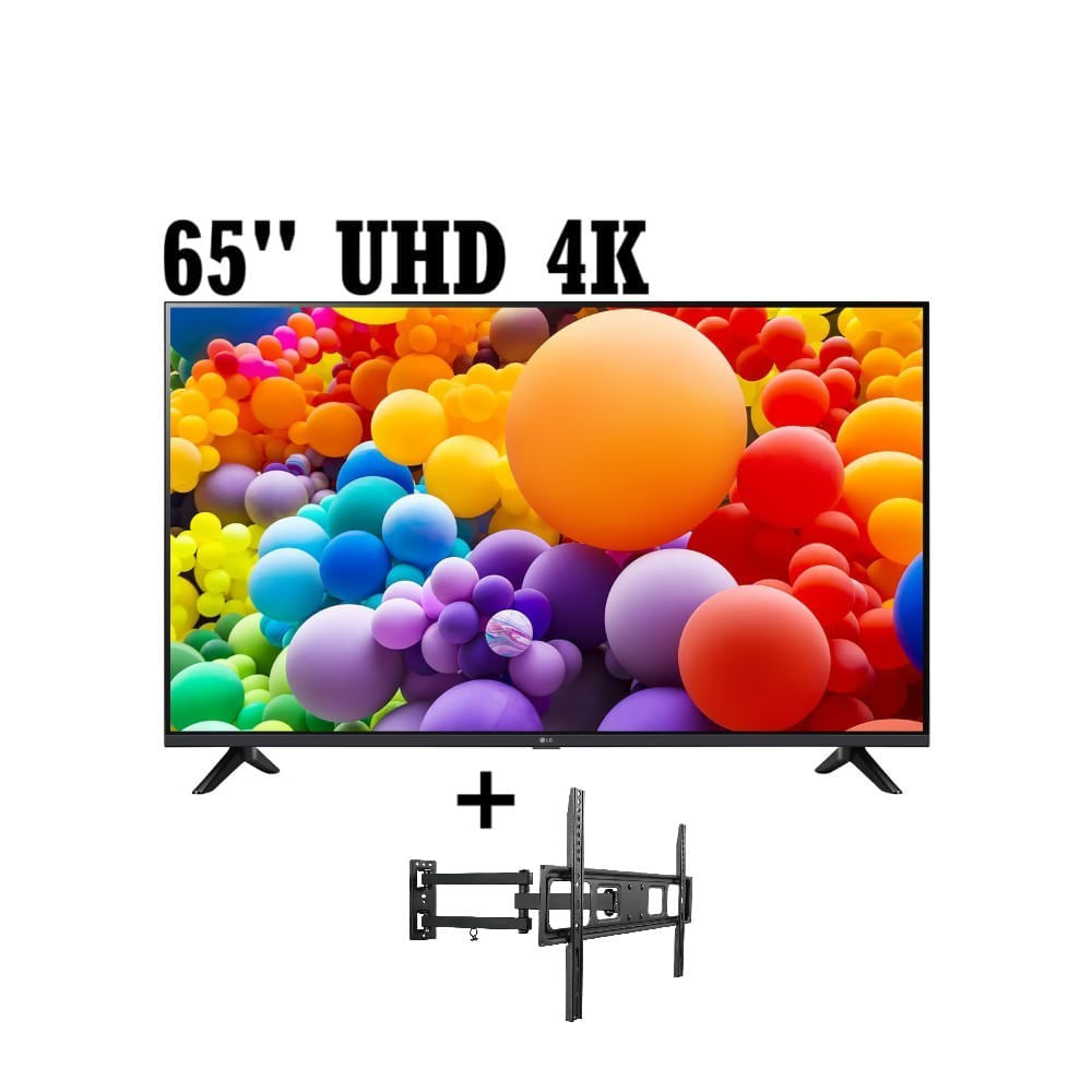 Smart TV LG 65"" UHD 4K 65UT7300PSA + RACK