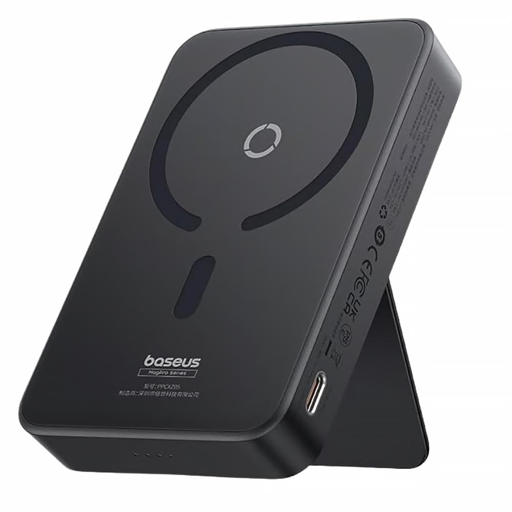 Power Bank BASEUS MagPro con Soporte magnético 5000mAh 20W Cosmic Black