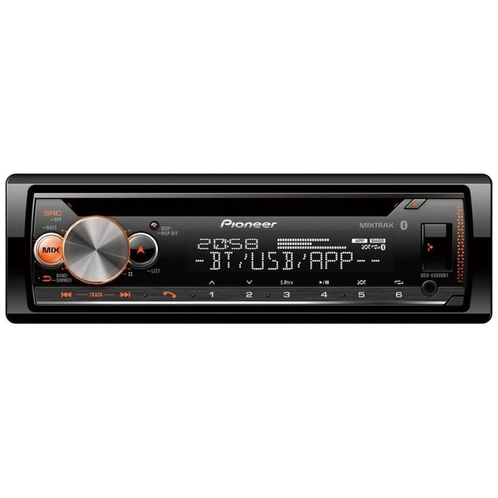 Autoradio Pioneer DEH-X5000BT - Negro