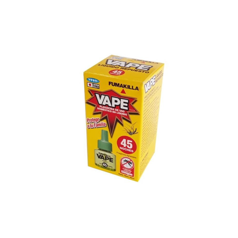 Repelente  Vape Repuesto Líquido 45ml