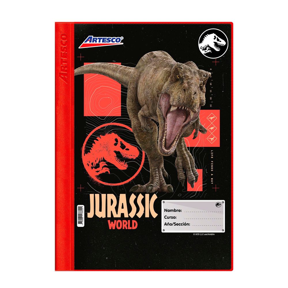 Folder ARTESCO Lic A4 C-F Jurassic World