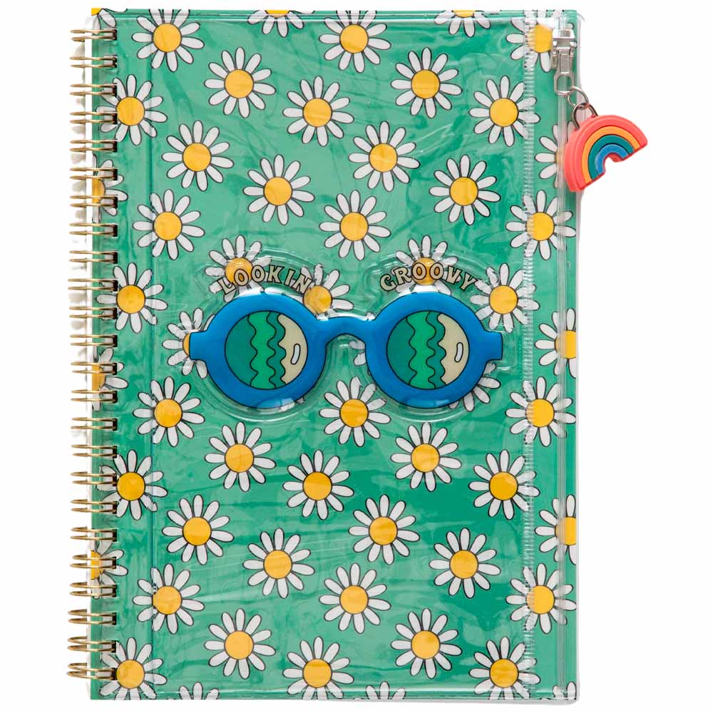 Block Notas CLASS & WORK Espiralado Lentes Rainbow 1un
