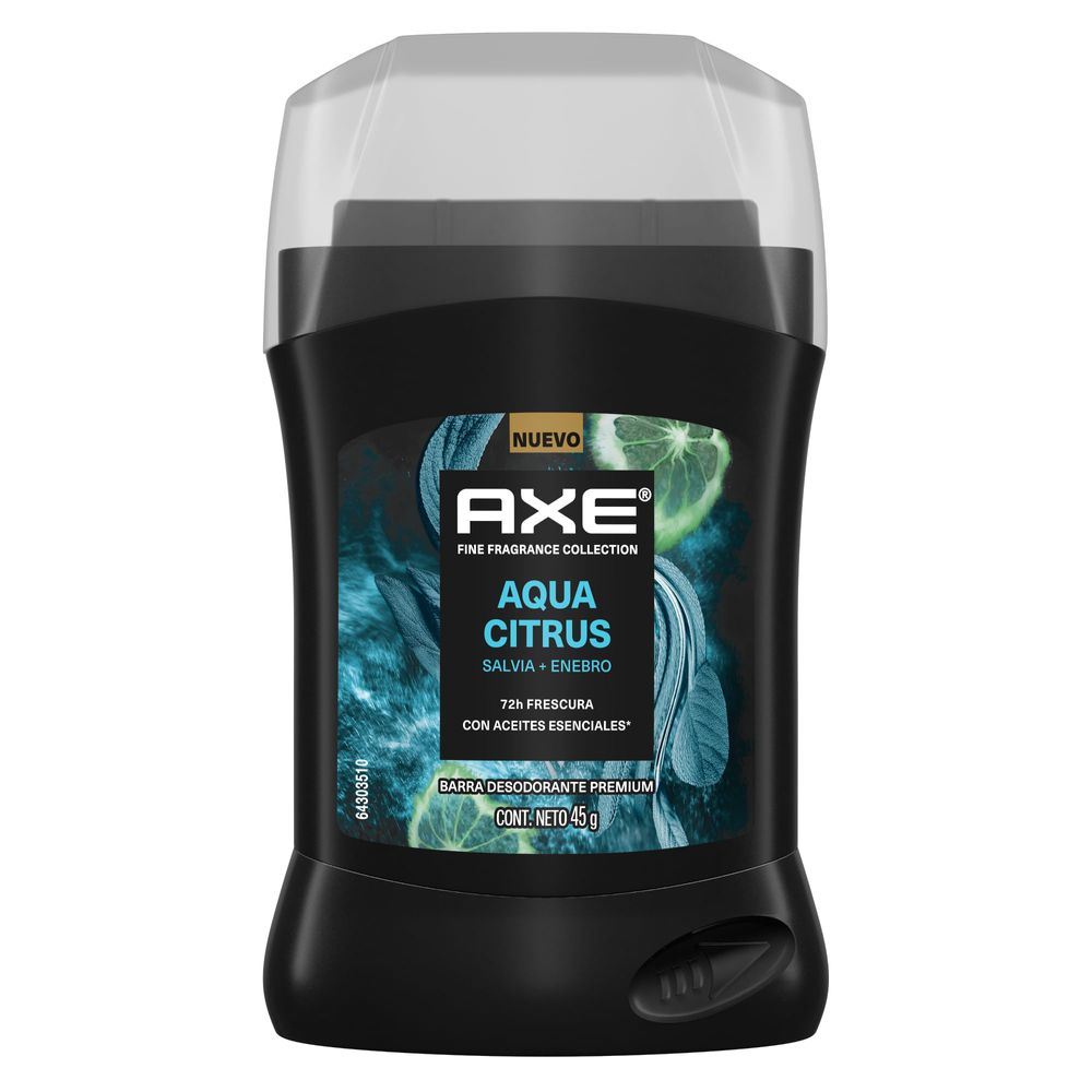 Desodorante Antitranspirante AXE Barra Aqua Citrus 45g