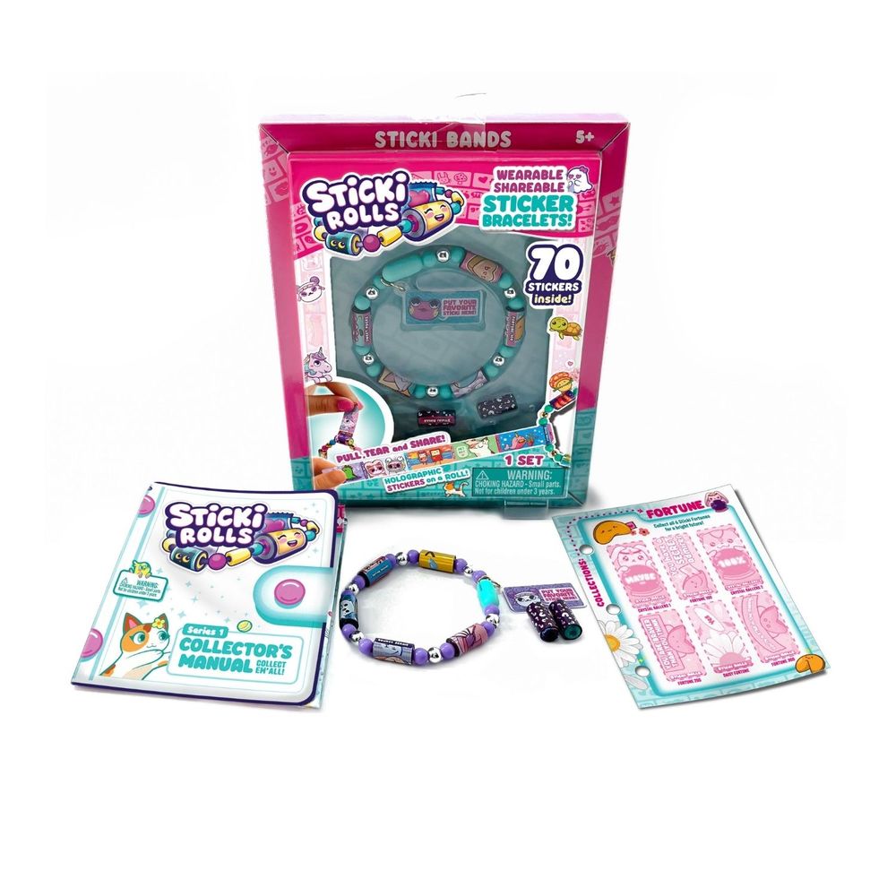 Set X1 Brazalete Circus Sticki