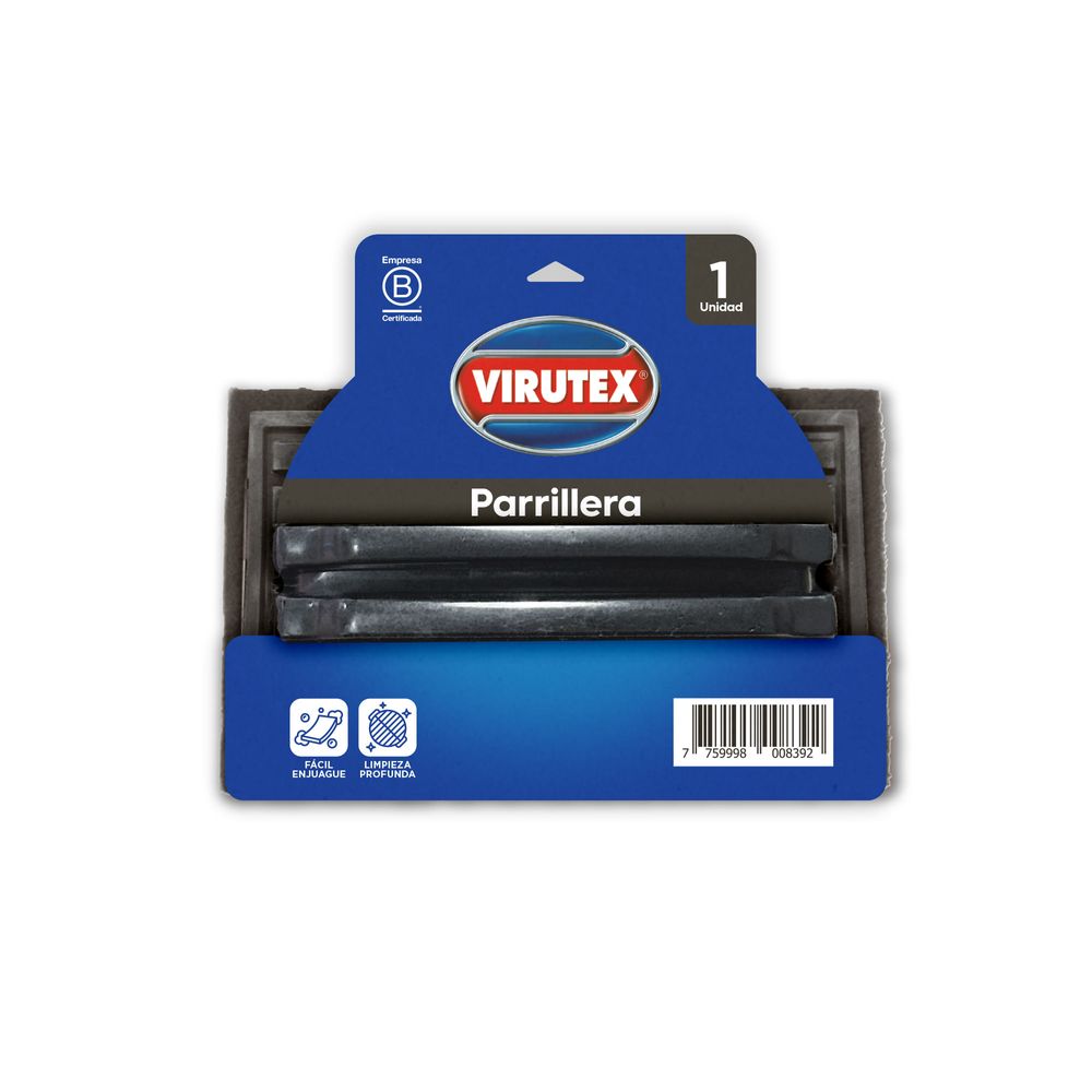 Esponja Parrillera Con Asa VIRUTEX x1 Unidad