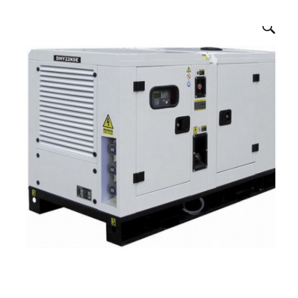 Generador Diesel 24Kw 220v-380V Trifasico Blanco 60Hz Modelo: Gfs 24d