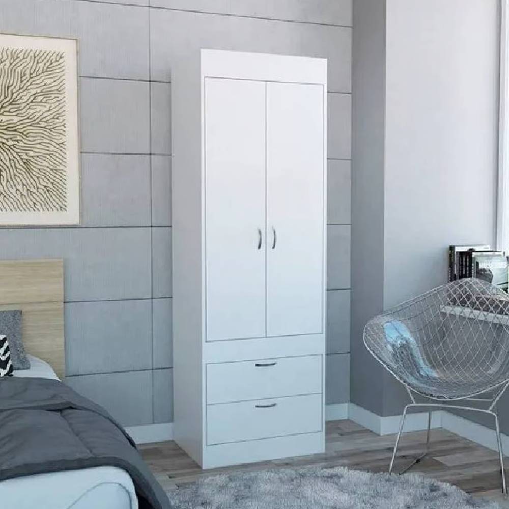 ROPERO NACION MUEBLES ALE COLOR BLANCO NM