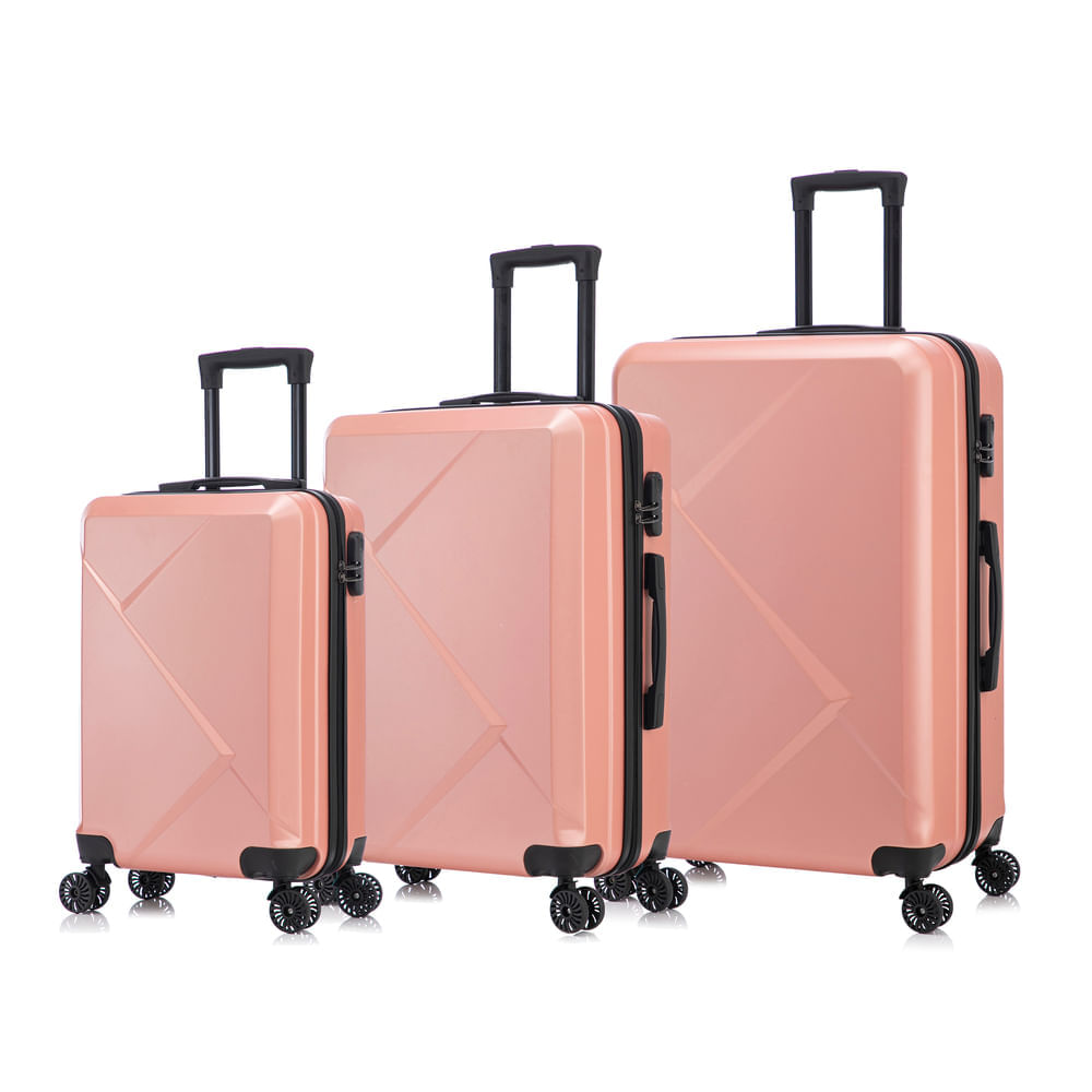 Maletas de viaje Set de 3 Coral