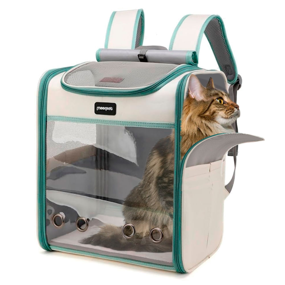 Mochila Pet Transportador De Gatos Mochila Bolsa Transportador