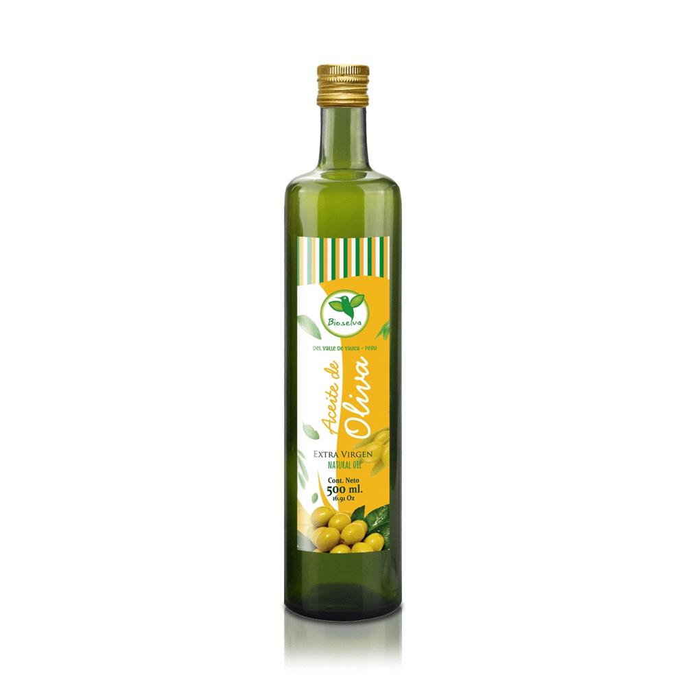 Aceite de Oliva Extra Virgen (500 ml) - Bioselva