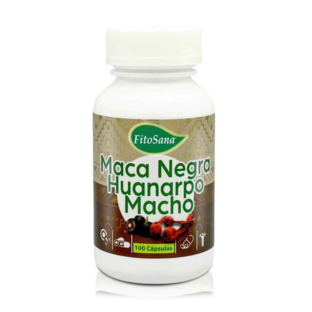 Maca Negra con Huanarpo Macho (100 Cápsulas) - Fitosana