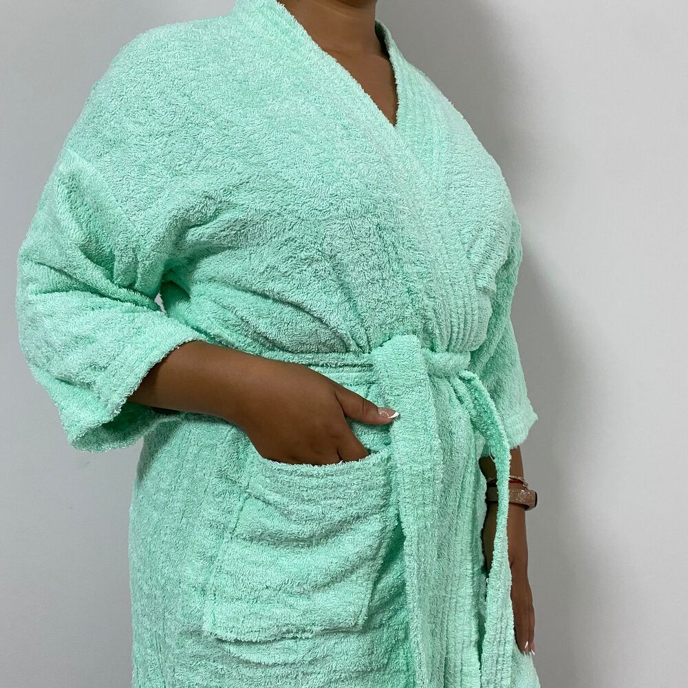 Salida de Baño L Verde Agua de 380 Gr Multitoallas