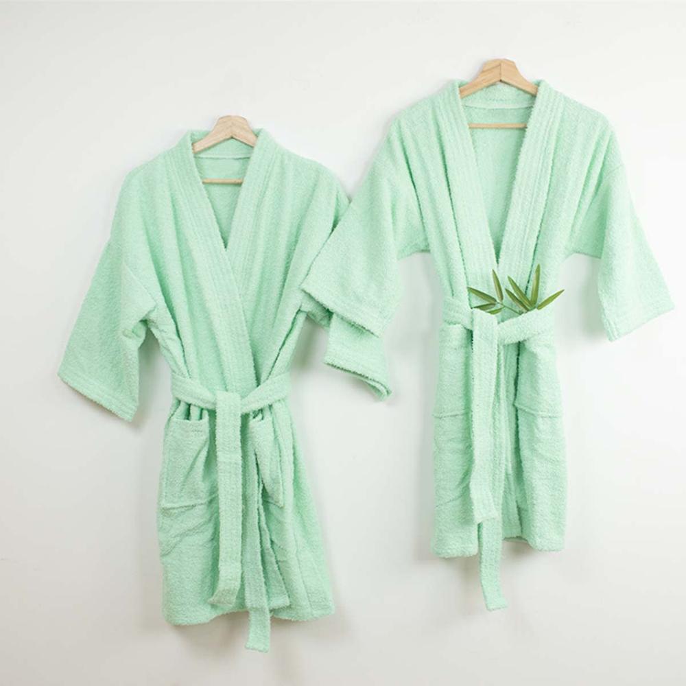 Salida de Baño  M  Verde Agua de 380 Gr Multitoallas