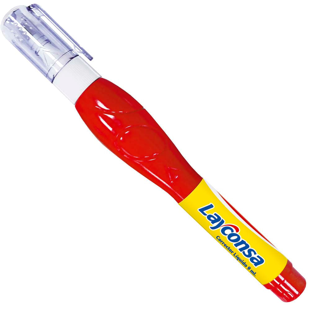 Corrector Líquido Ergonómico LAYCONSA 9ml