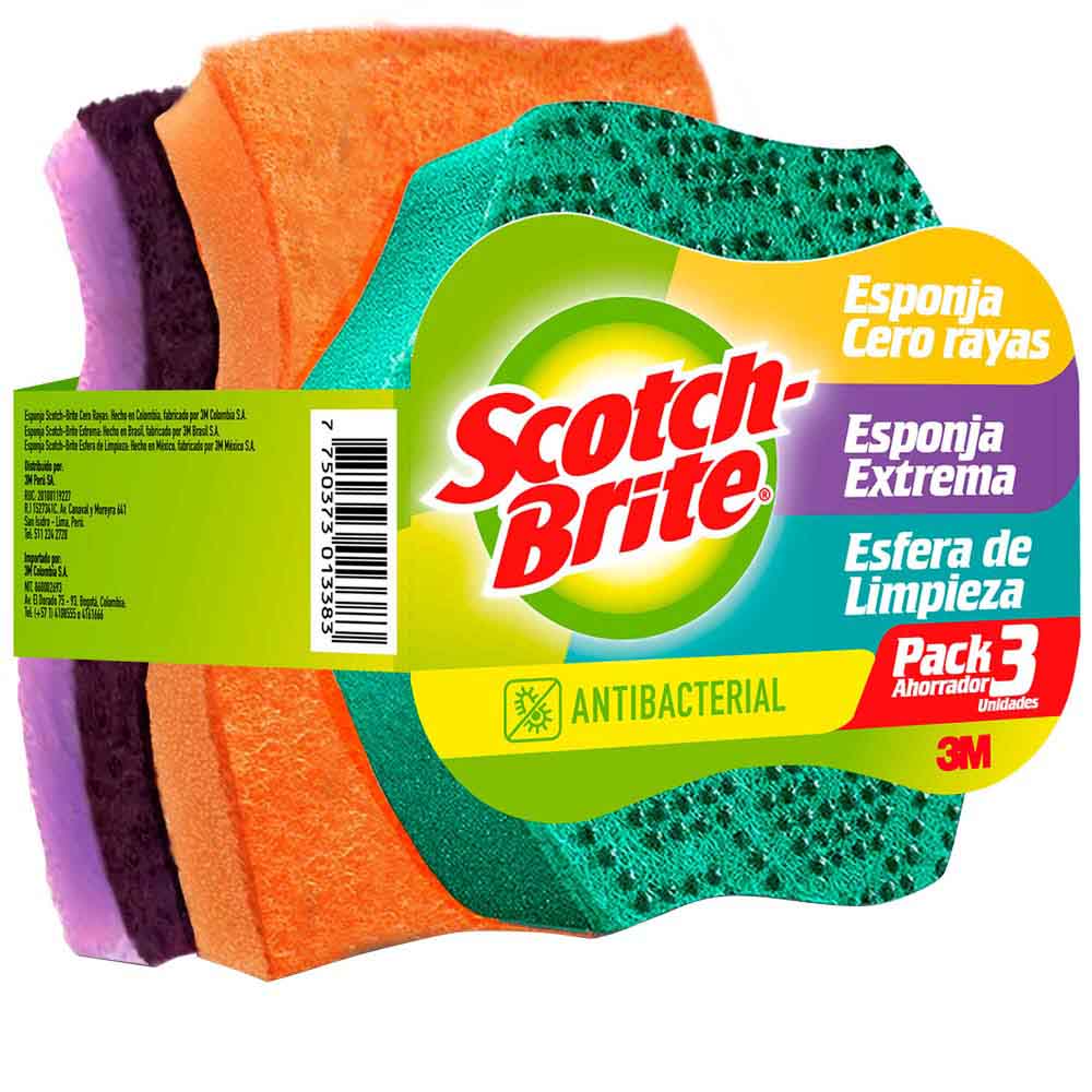 Pack Cero Rayas + Extrema+ Esfera SCOTCH BRITE