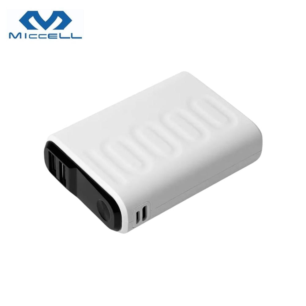 PowerBank Carga rápida QC30+PD 10000mAh LED 225W Blanco VQ-P129