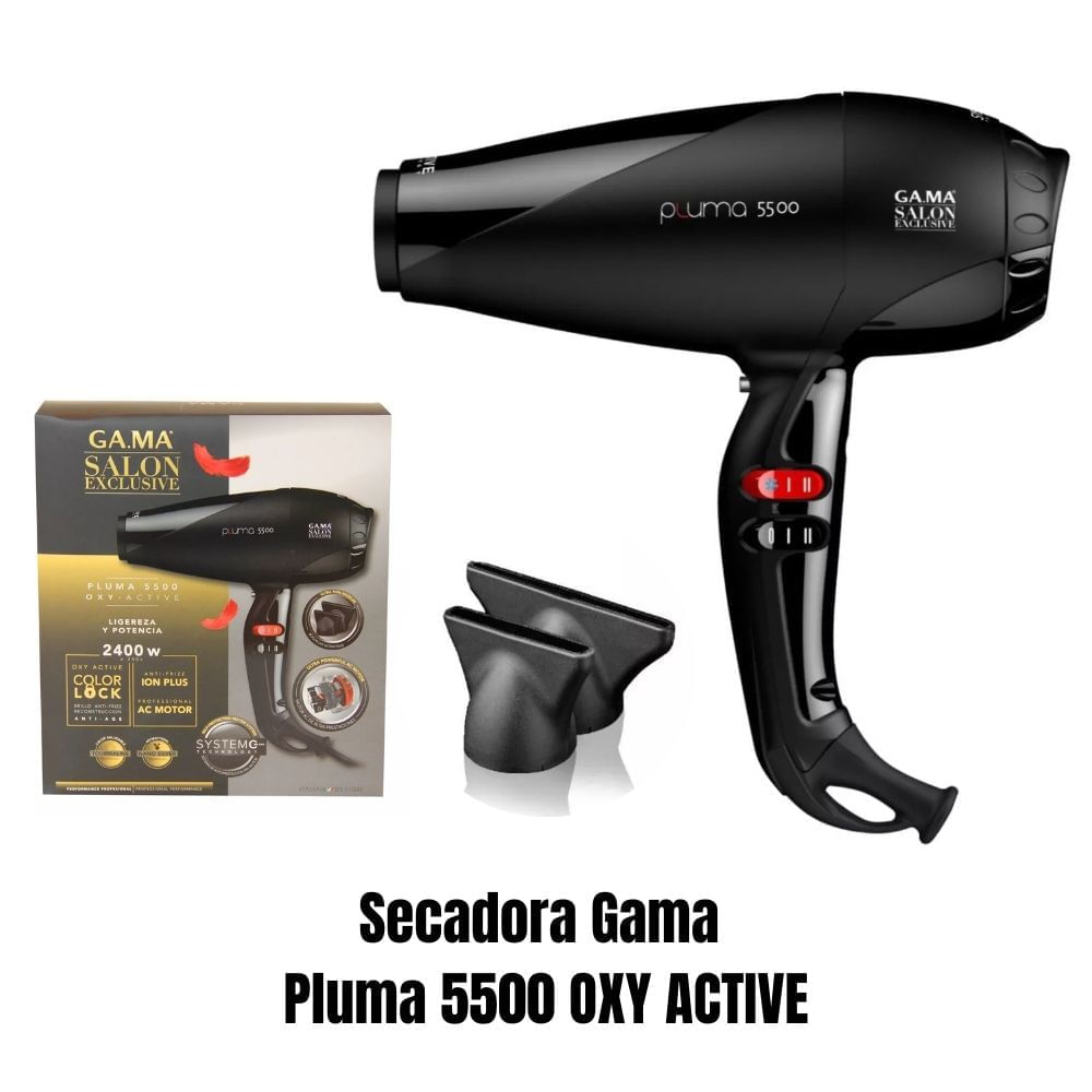 Secadora Gama Profesional Pluma 5500 Oxy Active