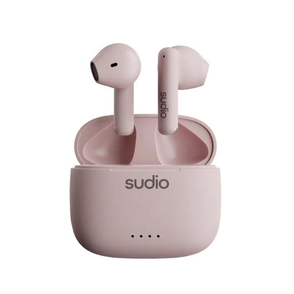 Audífonos True Wireless Sudio Bluetooth 5.3 A1 Rosado 30 Hrs