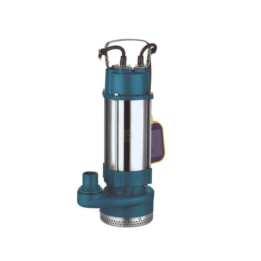 Electrobomba Sumergible Acero Inox. Agua sucia 2Hp Monofasico Mod: Wqd1500b