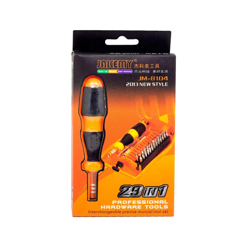 Kit Destornilladores 29 en 1 para Celular JM-8104 JAKEMY