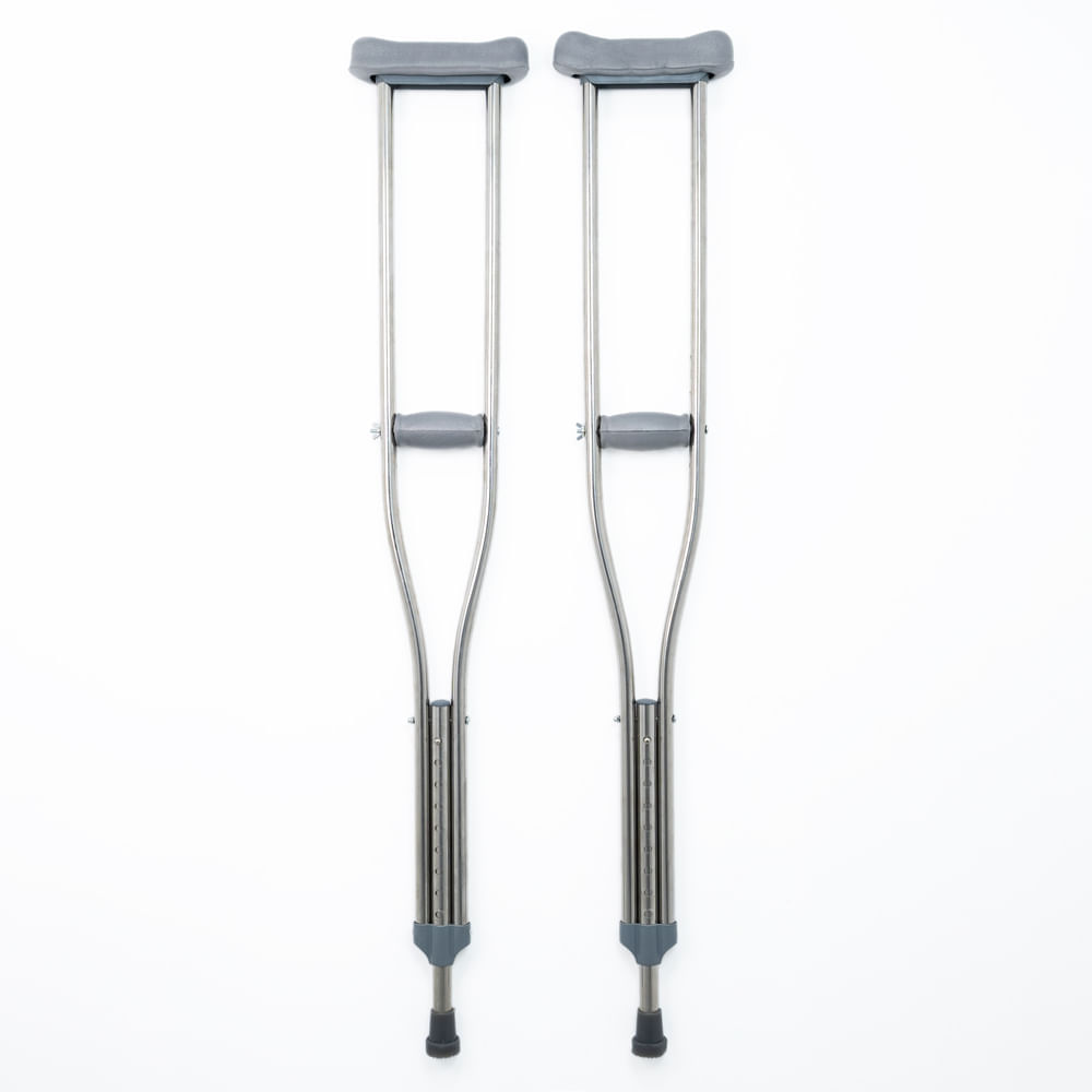 Muletas Ortopédicas Regulables de Aluminio Talla M