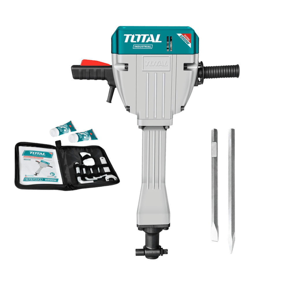 Demoledor hex 2200w 75 Joules 30Kg Industrial Total TH220502