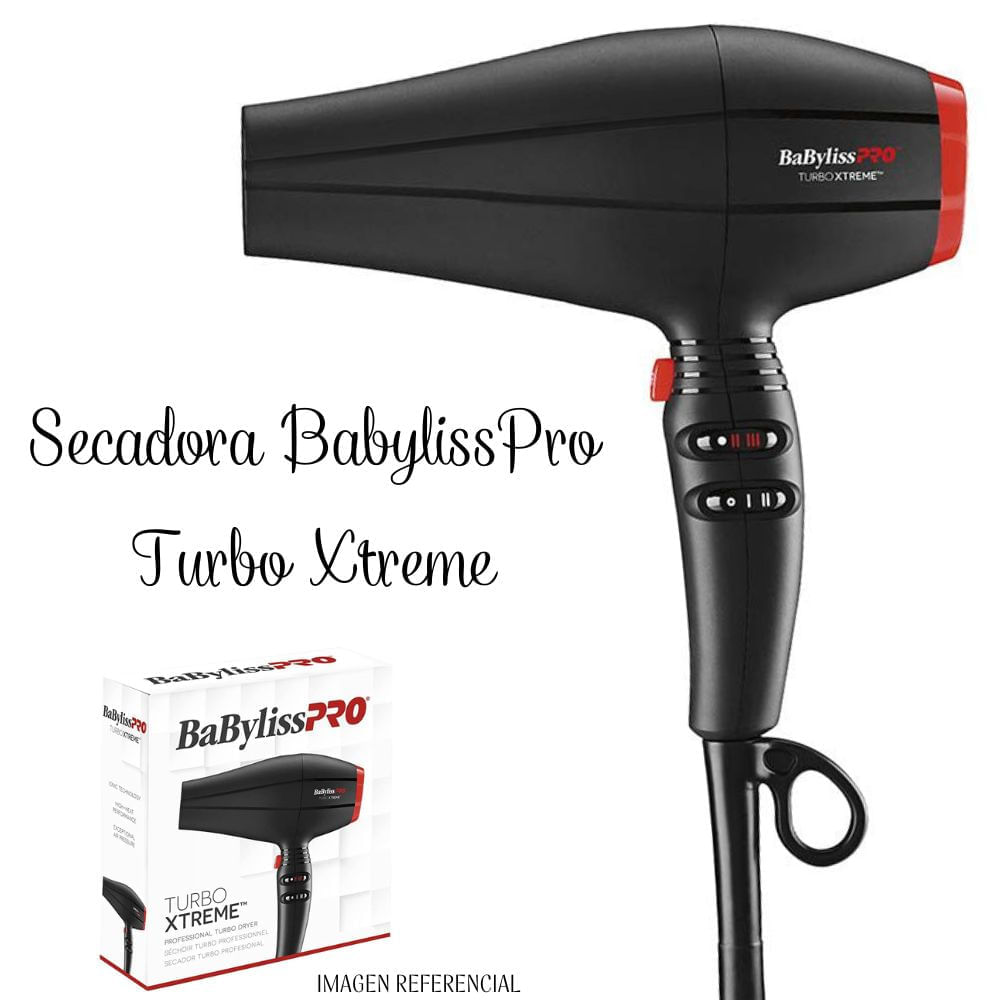 Secadora Profesional Babyliss Pro Ionico Turbo Xtreme B9400PE