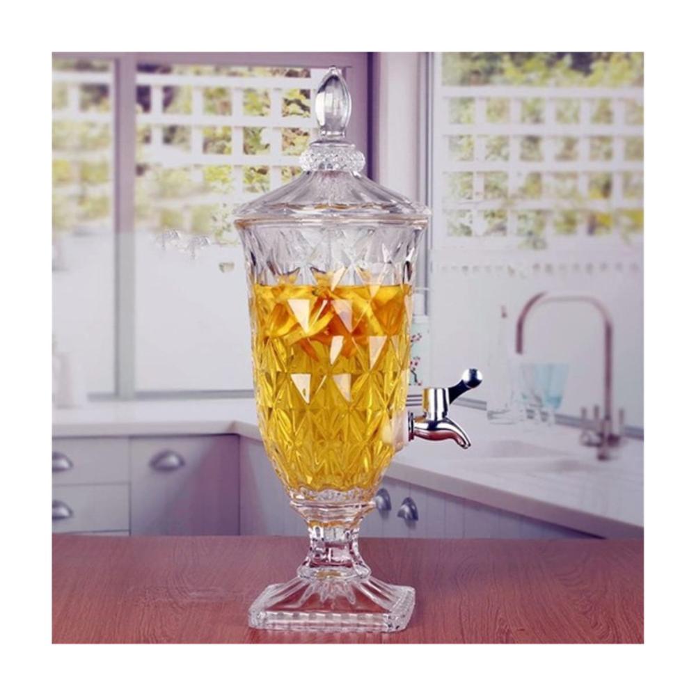 Licorera de Vidrio con Dispensador 3 Lts