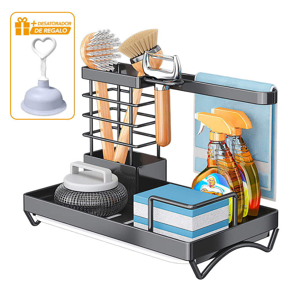 Organizador Escurridor de Lavadero A6V Y Desatorador J31 de Regalo