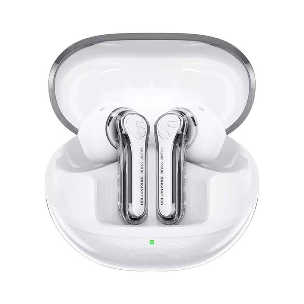 SoundPEATS Clear Pods Auriculares Bluetooth con Sonido Hi-Fi, 40 Horas