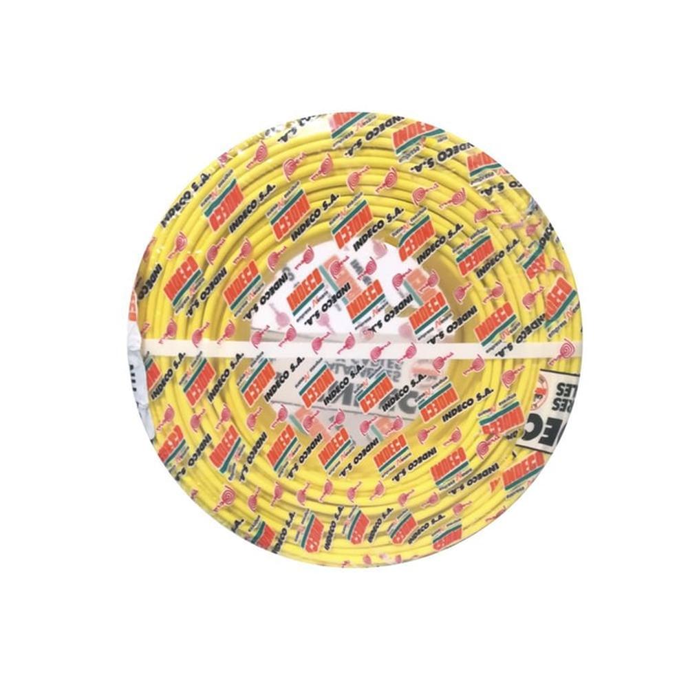 Cable Gpt14 Automotriz Indeco Gpt-14 Awg - Amarillo