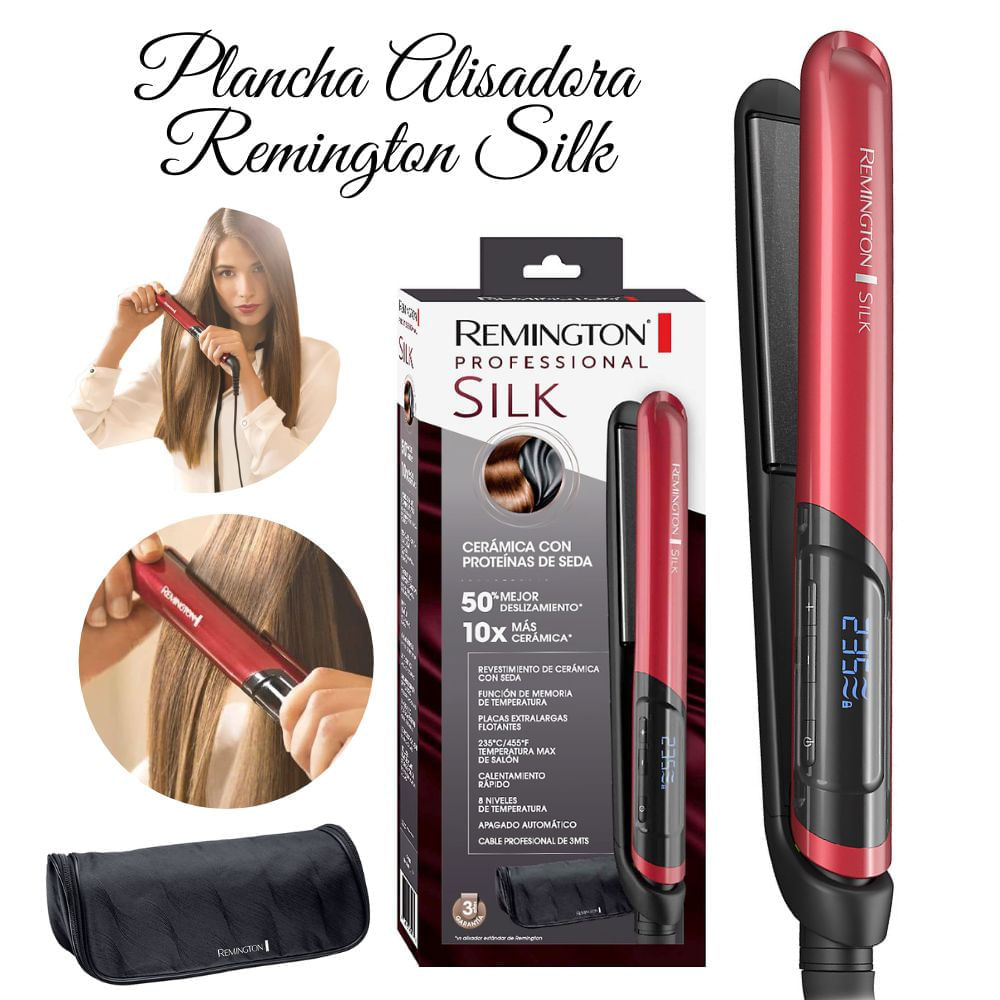 Remington Alaciadora Silk Straightener Alaciadora Remington Silk