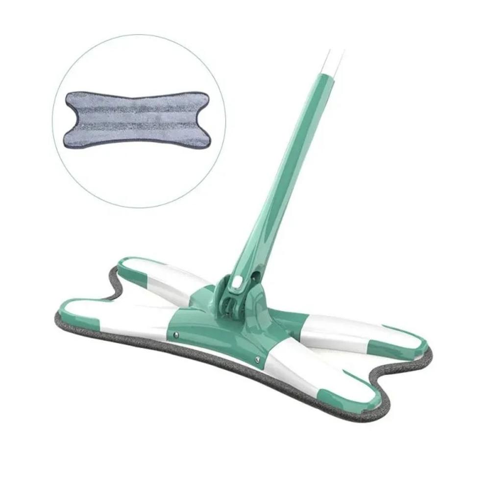 Trapeador con Sistema Escurridor Verde