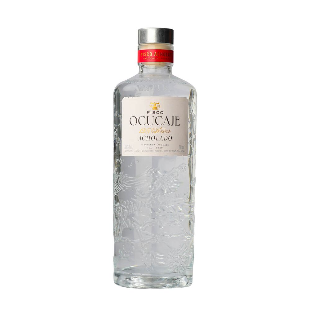 Pisco Ocucaje 125 Años Acholado Bt 700 Ml