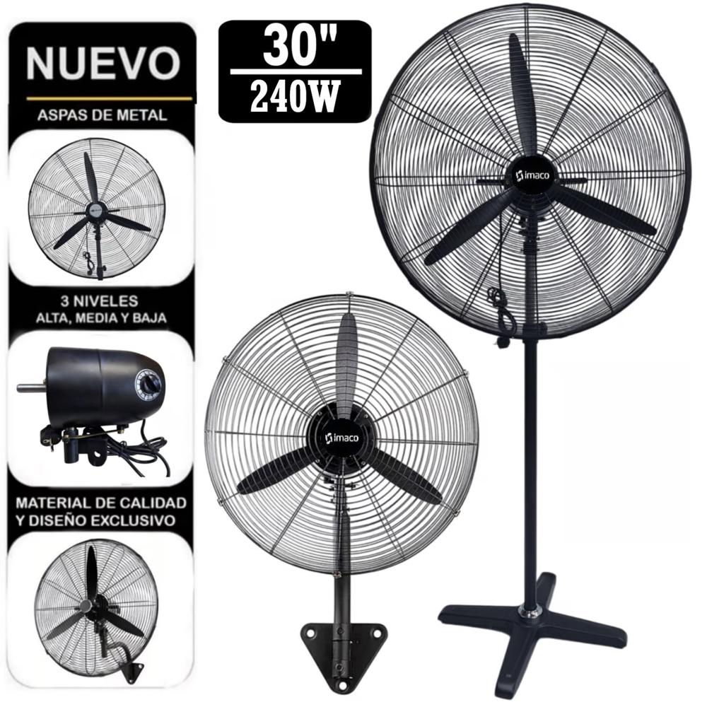 Ventilador Industrial Imaco FS30240 de 30"" 2 en 1