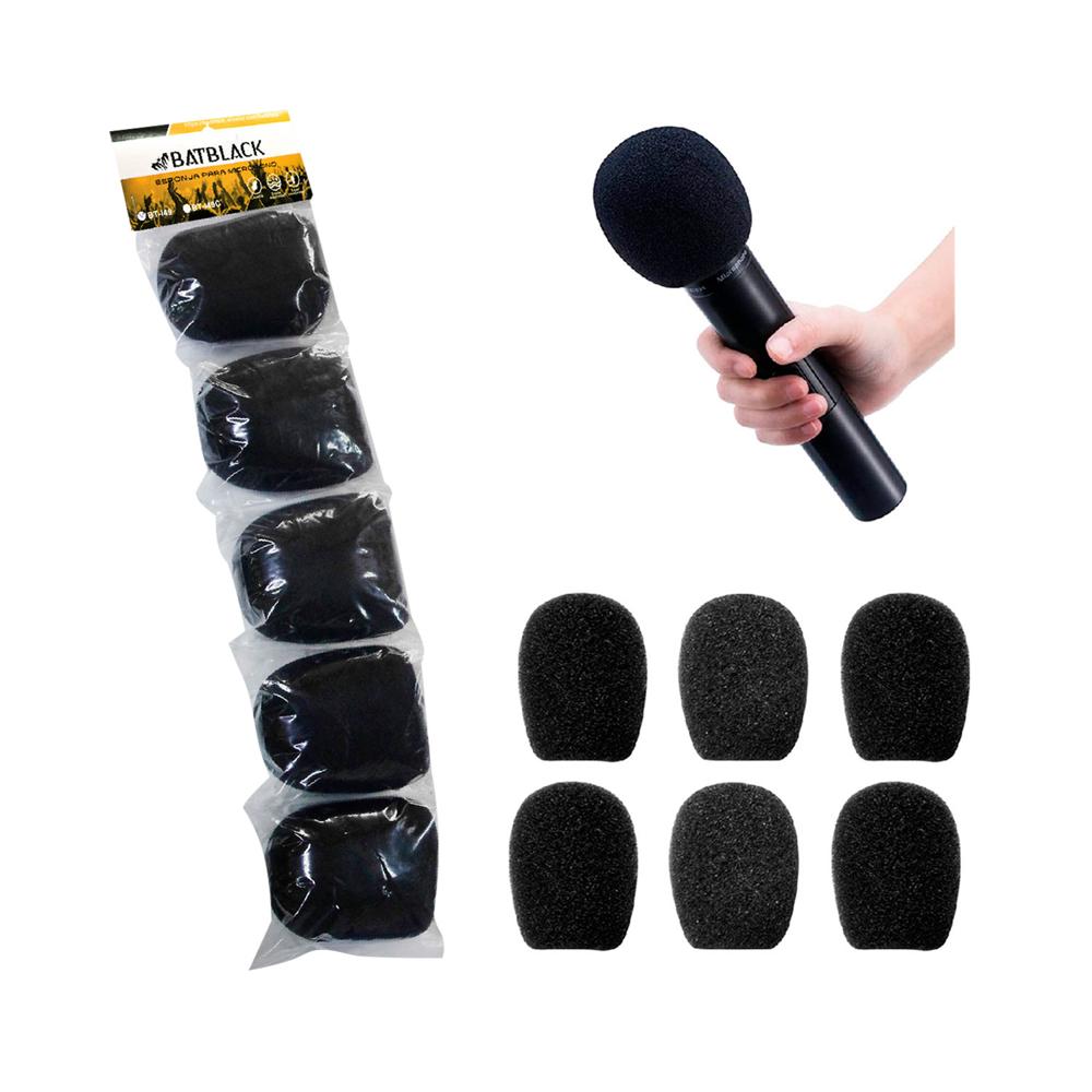 Esponja para Micrófono de Mano Set 5 und BT-I49 BATBLACK