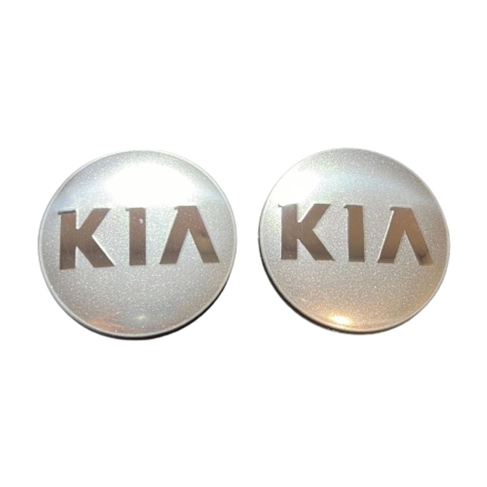 Tapa Central compatible con Aro Kia 58mm (juego 4 Unid.)
