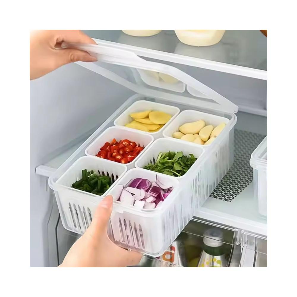 Cubeta Organizadora con 6 Contenedores