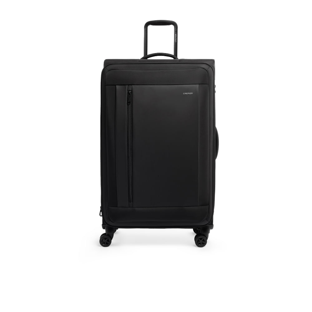 Maleta Blanda Castello 28"" Bodega Grande Negro