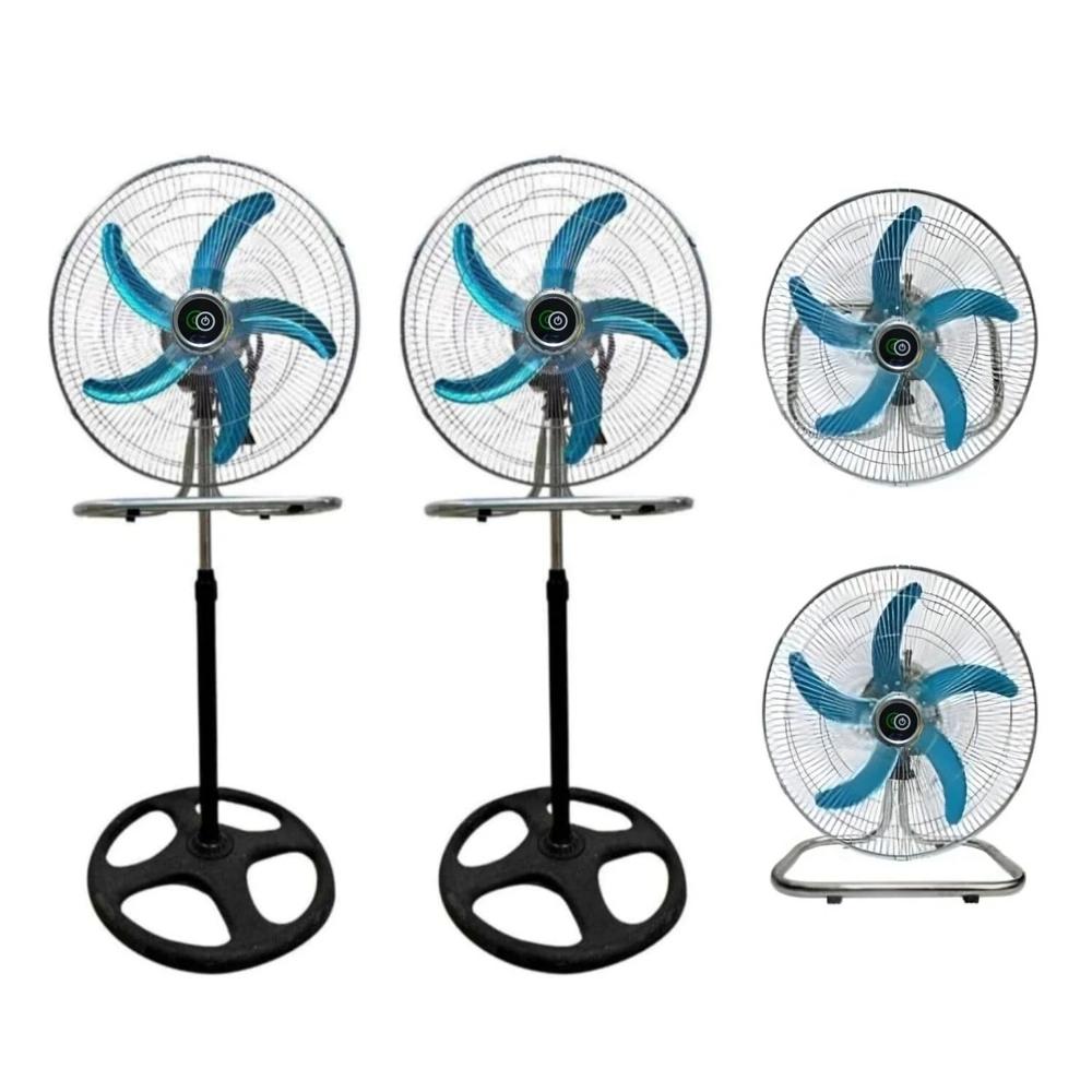 Ventilador Semindustrial 65w 5 Helices 3en 1