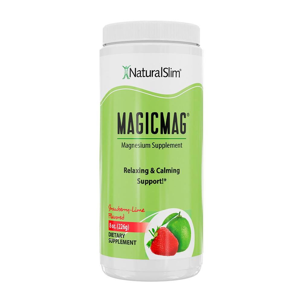 Magicmag Citrato De Magnesio NaturalSlim Sabor Fresalima 226g